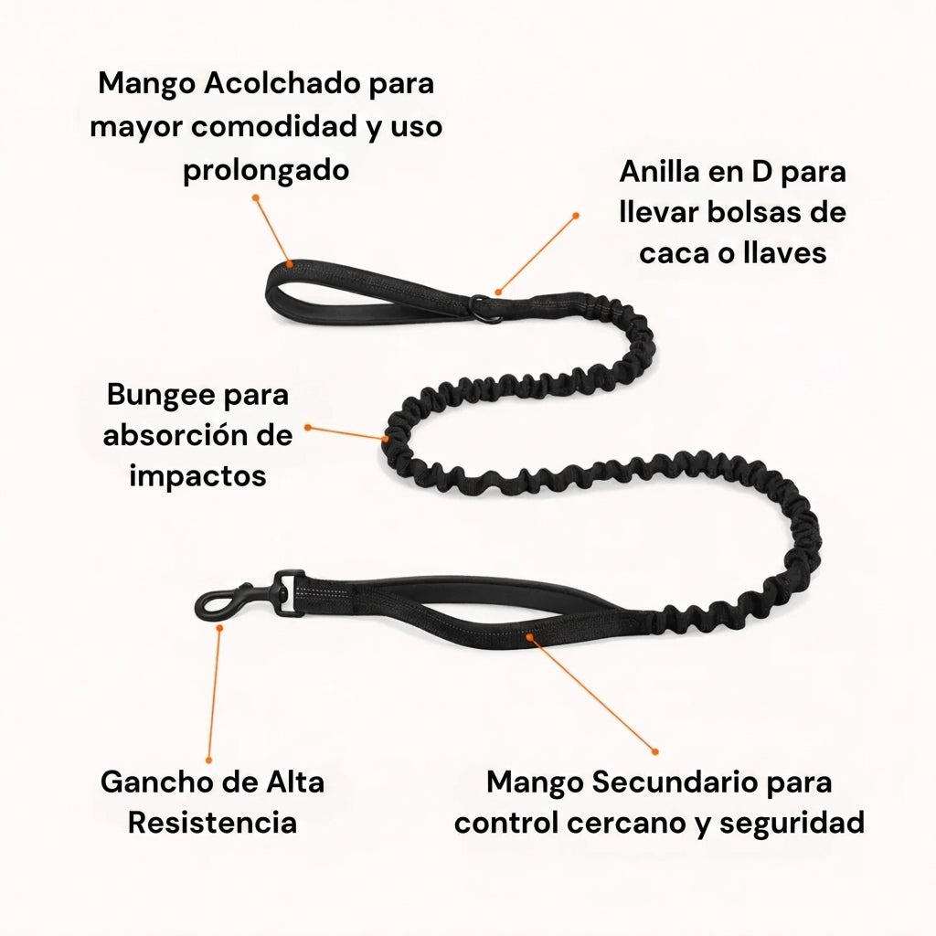 Arnés anti tirones para perros - Camina sin que te arrastre
